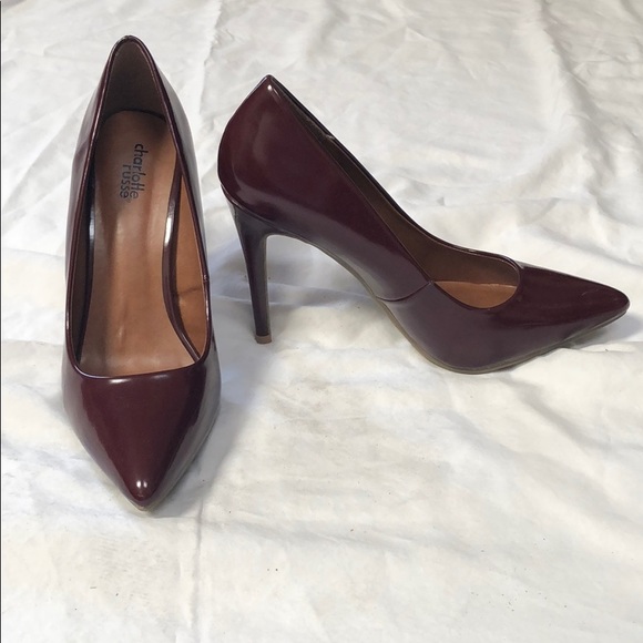 Maroon pumps - Picture 2 of 2